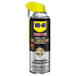 WD-40 Specialist Spray & Stay Gel Lubricant, 10-Oz Can, Pack Of 6 Cans