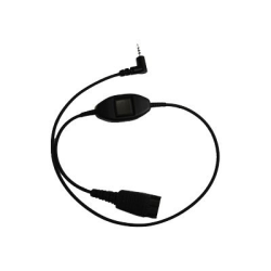 Jabra - Headset adapter - micro jack male to Quick Disconnect male