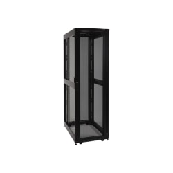 Tripp Lite 45U Rack Enclosure Server Cabinet Doors No Sides 3000lb Capacity - Rack cabinet - black - 45U - 19"