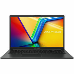 Asus Vivobook Go 15 Laptop, 15.6" Screen, AMD Athlon Gold 7220U, 4GB Memory, 128GB Solid State Drive, Windows 11 Home in S mode