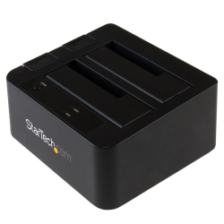 StarTech.com USB 3.1 (10Gbps) Dual-Bay Dock for 2.5"/3.5" SATA SSD/HDDs with UASP - Dock two 2.5" & 3.5" SATA SSD/HDDs over high performance USB 3.1 Gen 2 (10 Gbps)
