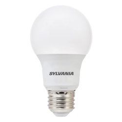 Sylvania A19 450 Lumens LED Bulbs, 6 Watt, 5000 Kelvin/Daylight, Pack Of 6 Bulbs