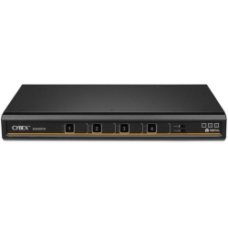 Vertiv Cybex SC800 Secure KVM | Single Head | 4 Port Universal and DPP | USB-C | NIAP version 4.0 Certified (SC845DPH - SC845DPHC400