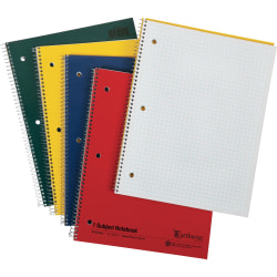 Oxford 3, Hole Punched Wirebound Notebook, Letter, 25451