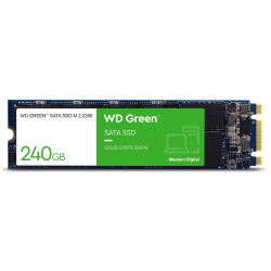 WD Green PC SSD WDS240G2G0B - SSD - 240 GB - internal - M.2 2280 - SATA 6Gb/s
