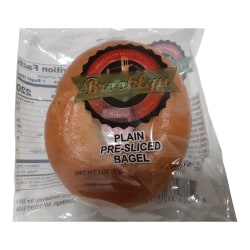 Brooklyn Food Group - Bagels Plain Sliced - 24 - 3 oz.