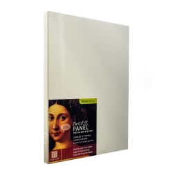 Ampersand Artist Panel Canvas Texture Cradled Profile, 11" x 14", 3/4", Pack Of 2