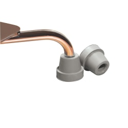 Guardian Quad Cane Tips, 1/2", Gray, Case Of 8 Sets