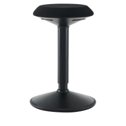 Kore Design™ Office Adjustable Wobble Stool, Black, KDOW5312BA