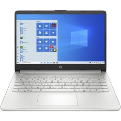 HP 14-fq0032od Laptop, 14" Touch Screen, AMD 3020e, 4GB Memory, 64GB eMMC, Microsoft 365 Personal 1-Year Subscription, Windows® 10, 48J82UA#ABA