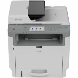 Ricoh 132 MF Laser Multifunction Printer - Monochrome - Copier/Fax/Printer/Scanner - 34 ppm Mono Print - 434056