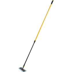 Rubbermaid® Maximizer Overhead Cleaning Tool, 71 1/2", Black/Yellow
