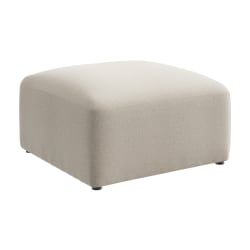 Bush Business Furniture Assemble Modular Lounge Ottoman, Oat Fabric, Standard Delivery