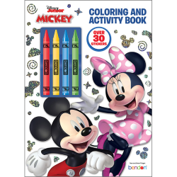 Bendon Trendy Girls' Licensed Character Jumbo Coloring and Activity Books,  10.75x7.75 in.