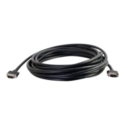 C2G 10ft VGA Cable - Select - In Wall Rated - M/M - VGA cable - HD-15 (VGA) (M) to HD-15 (VGA) (M) - 10 ft - black