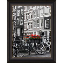 Amanti Art Picture Frame, 29" x 23", Matted For 18" x 24", Trio Oil-Rubbed Bronze