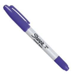 Sharpie® Twin-Tip Permanent Marker, Purple
