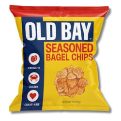 Calibagels Old Bay Bagel Chips, 1 Oz, Case Of 48 Bags
