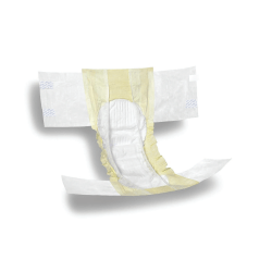 FitRight Ultra Briefs, X-Large, 57 - 66", Yellow, 20 Briefs Per Bag, Case Of 4 Bags