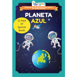iSprowt Spanish Translation Books, Blue Planet, Pack Of 21 Books