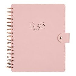 Citrine 12-Month Monthly/Weekly Classic Customizable Twin Loop Planner, 7" x 9-1/4", Blush, July 2026-June 2027, Total Qty 1