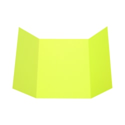LUX Gatefold Invitation Envelopes, A7, Gummed Seal, Wasabi, Pack Of 100