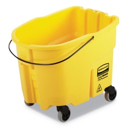 Rubbermaid® Commercial WaveBrake® 2.0 Bucket, 8.75 gal, Plastic, Yellow