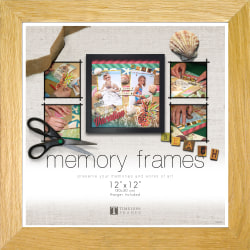 Timeless Frames® Regal Line Frame, 12"H x 12"W x 1"D, Natural