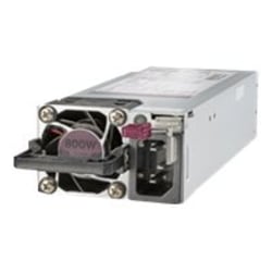HPE - Power supply - hot-plug (plug-in module) - Flex Slot - 80 PLUS Platinum - AC 100-240 V - 800 Watt - 908 VA
