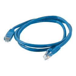 C2G Cat5e Snagless Unshielded (UTP) Network Patch Cable - Patch cable - RJ-45 (M) to RJ-45 (M) - 150 ft - CAT 5e - molded, snagless, stranded - blue