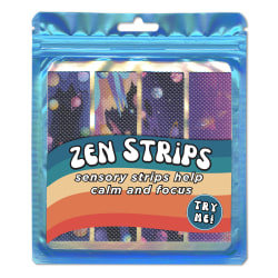 The Pencil Grip Zen Strips Multi-Packs, Bumpy Space Set 5, 4 Per Set, 6 Sets