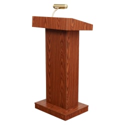 Oklahoma Sound® The Orator Lectern, Medium Oak