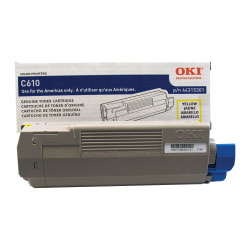OKI® 44315301 Yellow Toner Cartridge