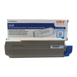 OKI® 44315303 Cyan Toner Cartridge