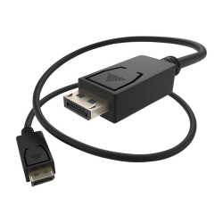 UNC Group - DisplayPort cable - DisplayPort (M) latched to DisplayPort (M) latched - 91.4 cm - black