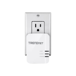 TRENDnet TPL-422E2K - Kit - bridge - - 1GbE - wall-pluggable (pack of 2)