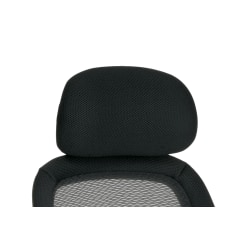 Office Star™ 5540 Space Seating Headrest For 335-37N1P3 And 335-77N1P3, 13-1/2"H x 15"W x 8"D, Black