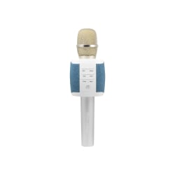Technaxx MusicMan Karaoke Mikrofon Fabric BT-X44 - Portable karaoke - 10 Watt - blue