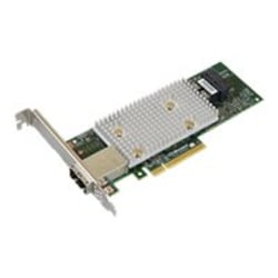 Microchip Adaptec HBA 1100-8i8e - Storage controller - 8 Channel - SATA 6Gb/s / SAS 12Gb/s - low profile - PCIe 3.0 x8