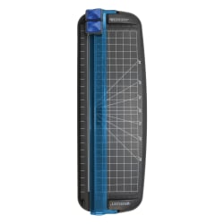 Westcott® Multi-Purpose Personal Trimmer, 12" x 4 3/4", Black/Blue