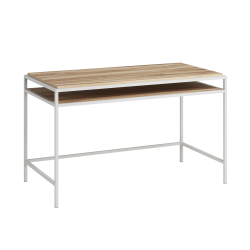 Sauder® Nova Loft 49"W Writing Desk With Shelf, Kiln Acacia