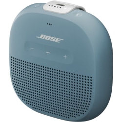 Bose SoundLink Micro Portable Bluetooth Speaker System - Google Assistant, Siri Supported - Stone Blue - Battery Rechargeable - USB