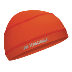 Ergodyne Chill-Its® 6632 Cooling Skull Caps, Orange, Pack Of 6 Caps
