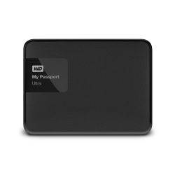 WD My Passport™ Ultra 4TB Portable External Hard Drive, USB 3.0/2.0, Classic Black