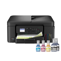Brother INKvestment Tank MFC-T780DW Wireless Color Inkjet Printer, All-in-One Print/Scan/Copy, 3 Years of Ink In-Box(1), Best for home/small office