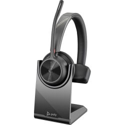 Poly Voyager 4310-M Microsoft Teams Certified Headset With Charge Stand - Stereo, Mono - Wired/Wireless - 77Y93AA