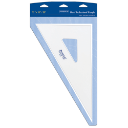 Staedtler® Mars® Professional 12" Triangle, 30°/60°, Clear Acrylic