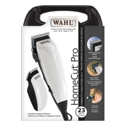 WAHL Homecut Pro Complete 23-Piece Haircutting Kit With Detailer And Carry Case