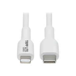 Tripp Lite Safe-IT M102AB-02M-WH Lightning/USB-C Data Transfer Cable