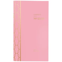 2023-2025 Cambridge® WorkStyle 2-Year Academic Monthly Planner, 3-1/2" x 6-1/4", Pink, July 2023 To June 2025, 1606-021A-27